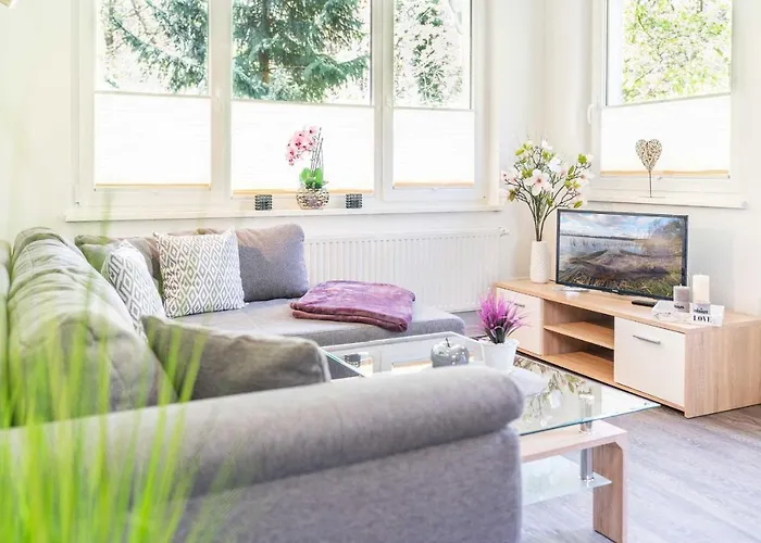 Feriehus Gerhart-hauptmann-strasse 1a Waldblick *